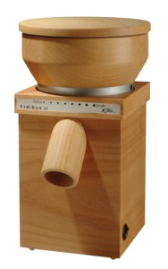 Fidibus 21 Stone grinding mill. The Fidibus 21 fresh flour stone mill, made by KoMo Germany. Cost = R3500